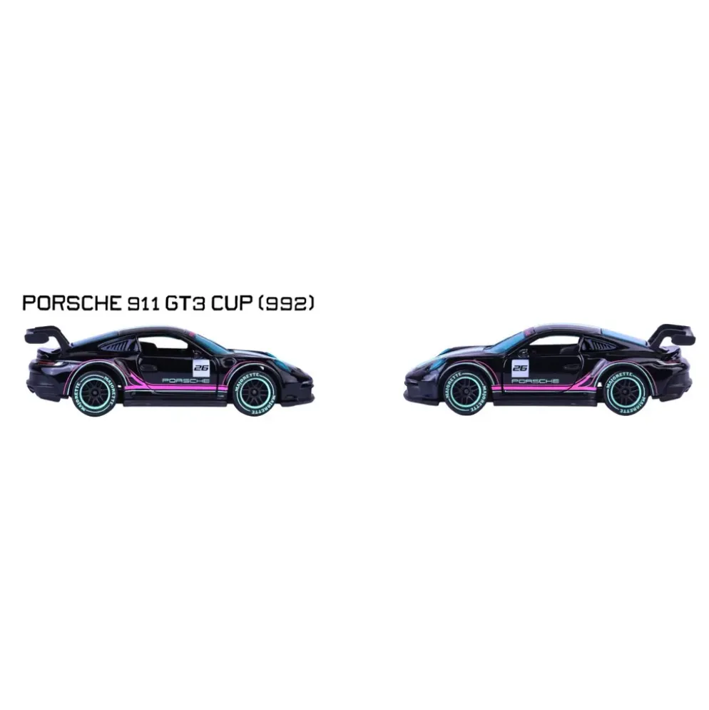 Porsche 911 GT3 CUP (992) - Neon Racer Premium Cars - Majorette - 7 cm