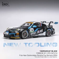 Porsche 911 GT3 Cup #14 - Robert de Haan - Porsche Cup Germany 2024 - Ixo - 1:18