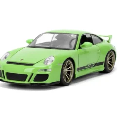 Porsche 911 GT3 (997) - Grön - 2007 - Fast X - Jada Toys - 1:24