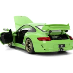 Porsche 911 GT3 (997) - Grön - 2007 - Fast X - Jada Toys - 1:24