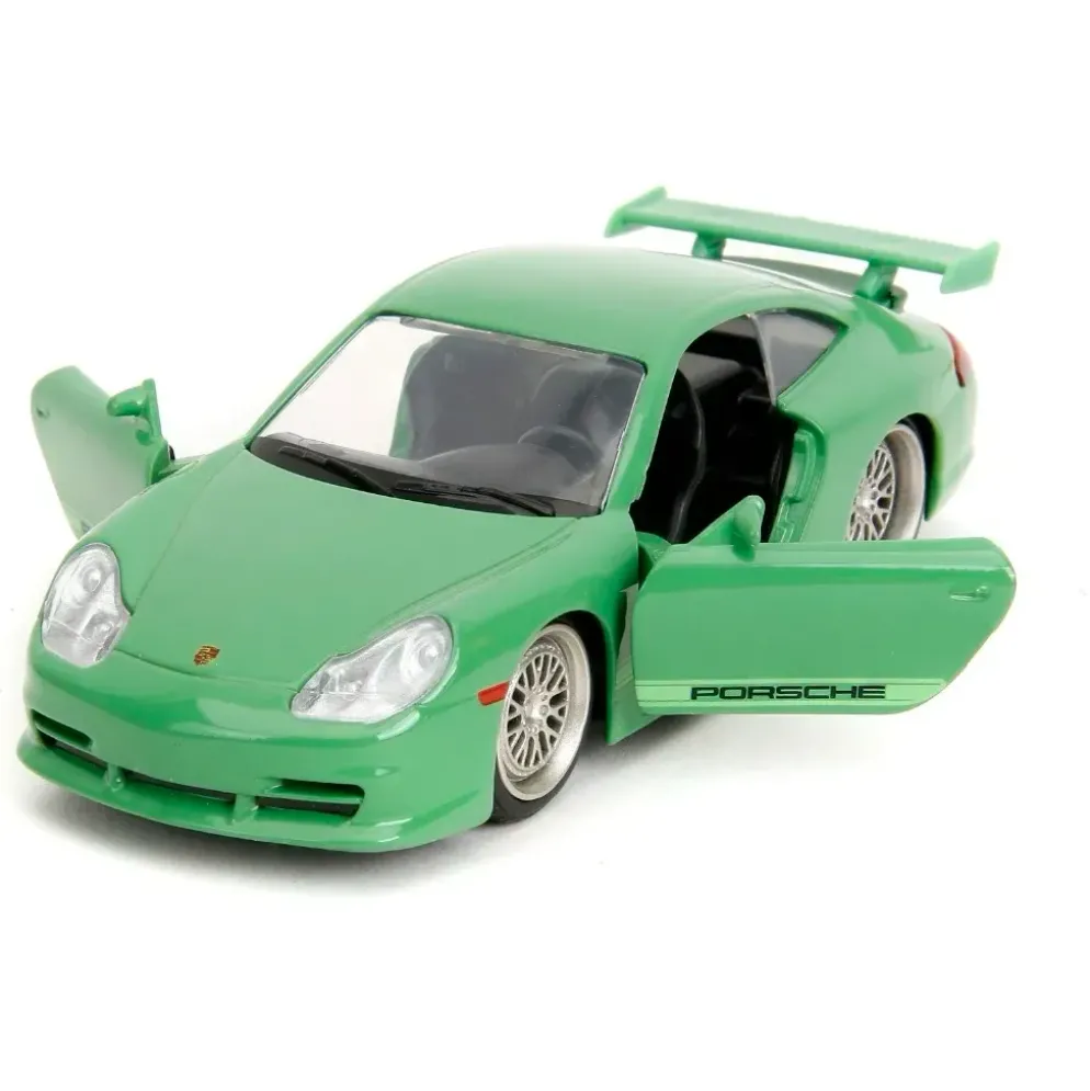 Porsche 911 GT3 (996) - Grön - Pink Slips - Jada - 12 cm