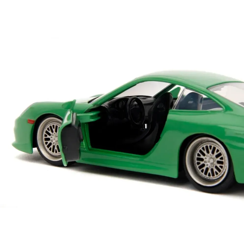Porsche 911 GT3 (996) - Grön - Pink Slips - Jada - 12 cm