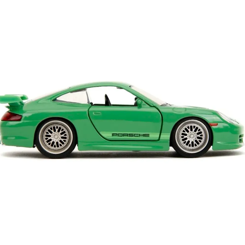 Porsche 911 GT3 (996) - Grön - Pink Slips - Jada - 12 cm