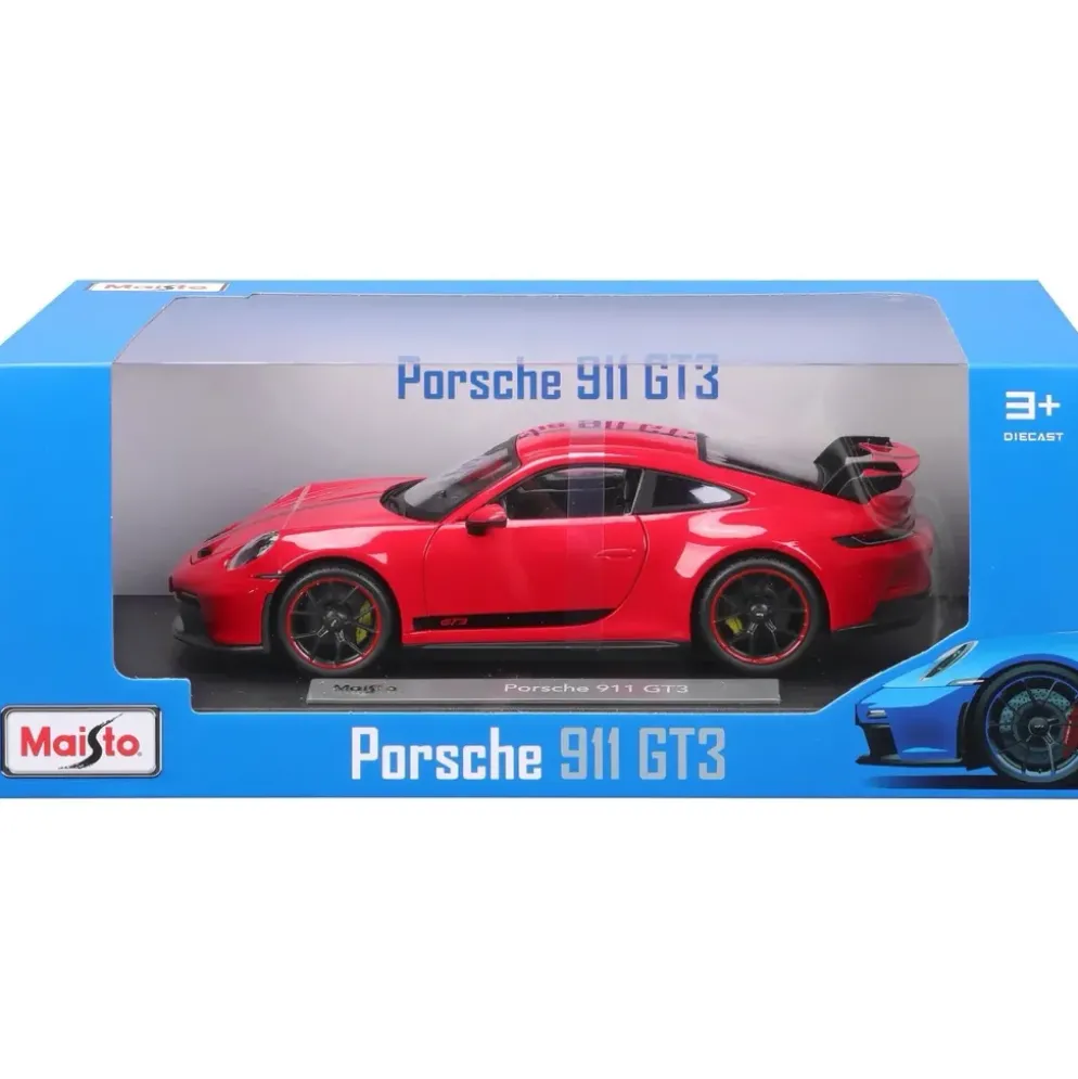 Porsche 911 GT3 - 2022 - Röd - Maisto - 1:18