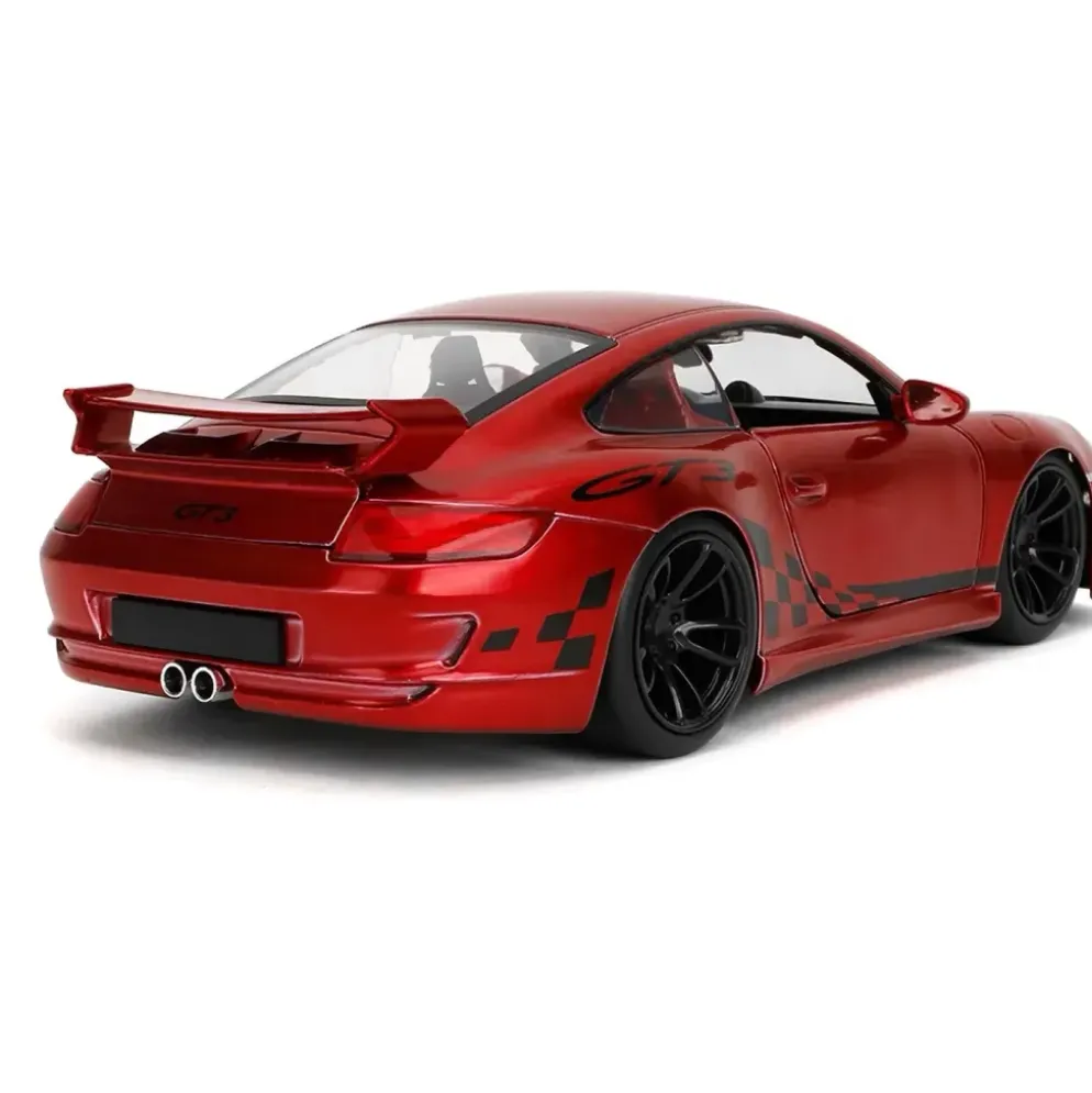 Porsche 911 GT3 (997) - Röd - Pink Slips - Jada Toys - 1:24