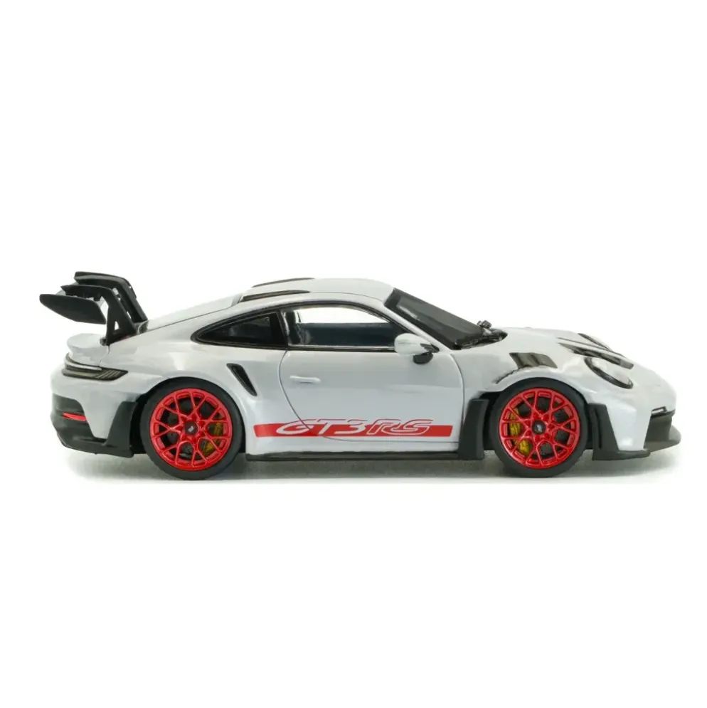 Porsche 911 (993) GT3 RS - 2023 - Ljusgrå / Röd - Solido - 1:43