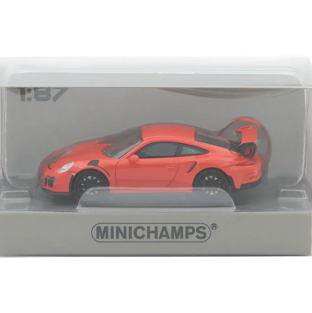 Porsche 911 (991) GT3 RS - 2015 - Orange - Minichamps - 1:87