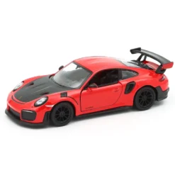 Porsche 911 (991) GT2 RS - Röd och Svart - Kinsmart - 12 cm