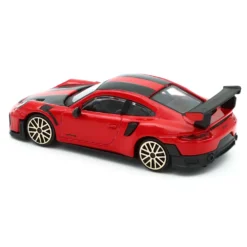 Porsche 911 (997) GT2 RS - Röd / Svart - Bburago - 11 cm