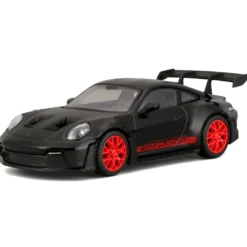 Porsche 911 GT3 RS - Svart / Röd - Bburago - 1:43