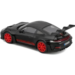 Porsche 911 GT3 RS - Svart / Röd - Bburago - 1:43