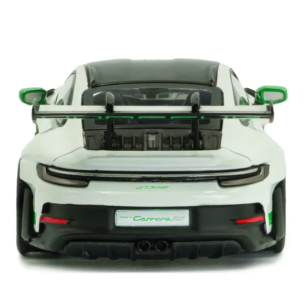 Porsche 911 (993) GT3 RS - 2023 - Vit / Grön - Solido - 1:43
