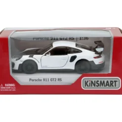 Porsche 911 GT2 RS - Vit - Kinsmart - 1:36