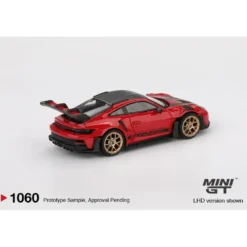 Porsche 911 (992) GT3 RS Weissach Package Guards Red - Röd - 1060 - Mini GT - 1:64