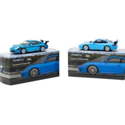 Porsche 911 GT3 (type 996) - Blå - Tarmac Works x Ixo Models - 1:64
