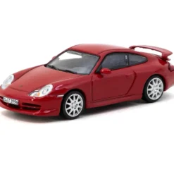 Porsche 911 GT3 (type 996) Diecast SuperCon Special Edition - Röd - Tarmac Works x Ixo Models - 1:64