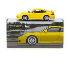 Porsche 911 GT3 (type 996) - Gul - Tarmac Works x Ixo Models - 1:64