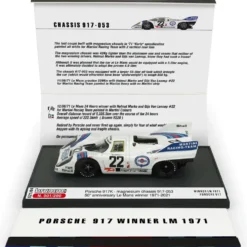 Porsche 917K - 24h Le Mans 1971 - Brumm - 1:43