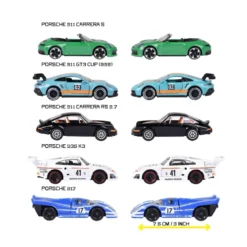 Porsche - 5 leksaksbilar giftpack - Majorette