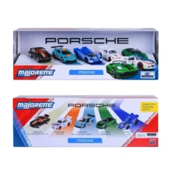 Porsche - 5 leksaksbilar giftpack - Majorette