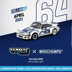 Porsche 934 - #58 Le Mans 1977 - Tarmac x Minichamps - 1:64