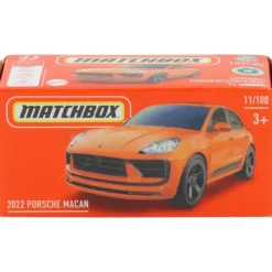 2022 Porsche Macan - Orange - Power Grab 11/100 - Matchbox