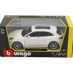 Porsche Macan - Vit - Bburago - 1:24