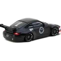 Porsche Old & New 997 - Svart - HOBBY64 - Tarmac - 1:64