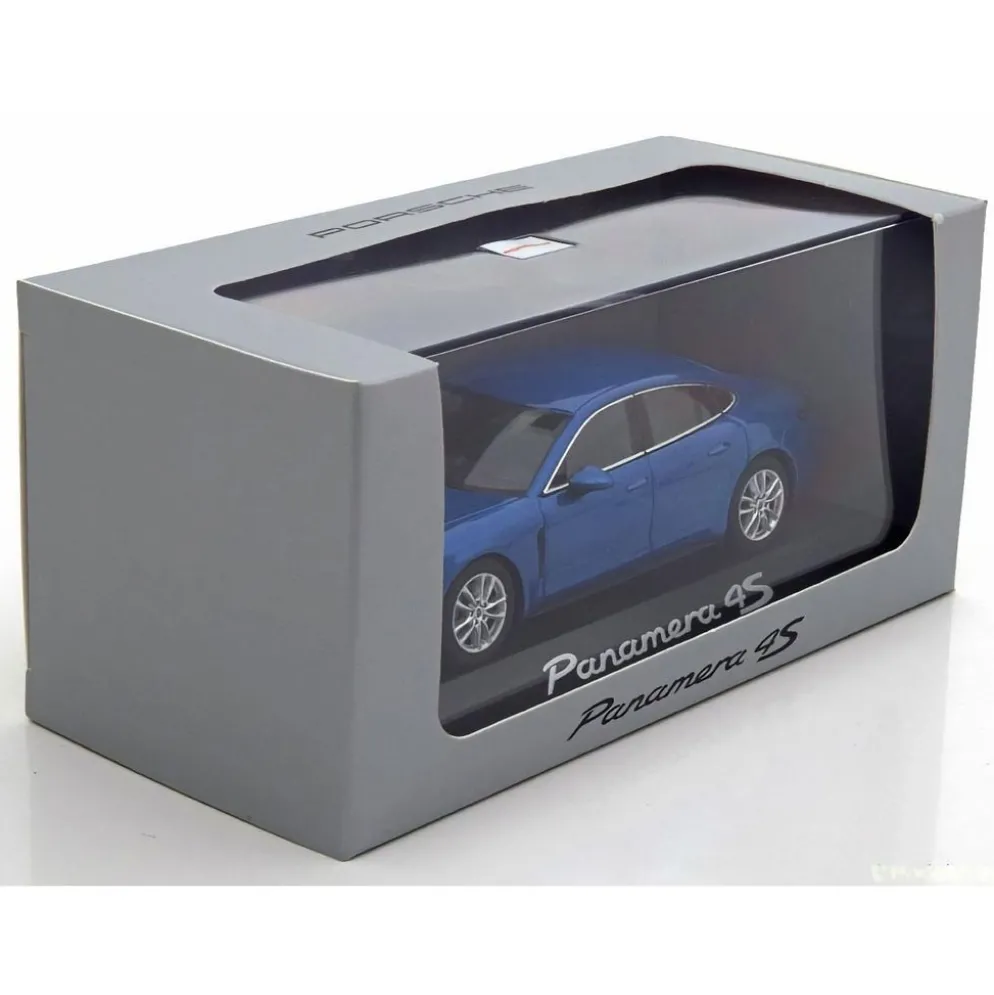 Porsche Panamera 4S - 2016 - Blå - Herpa - 1:43
