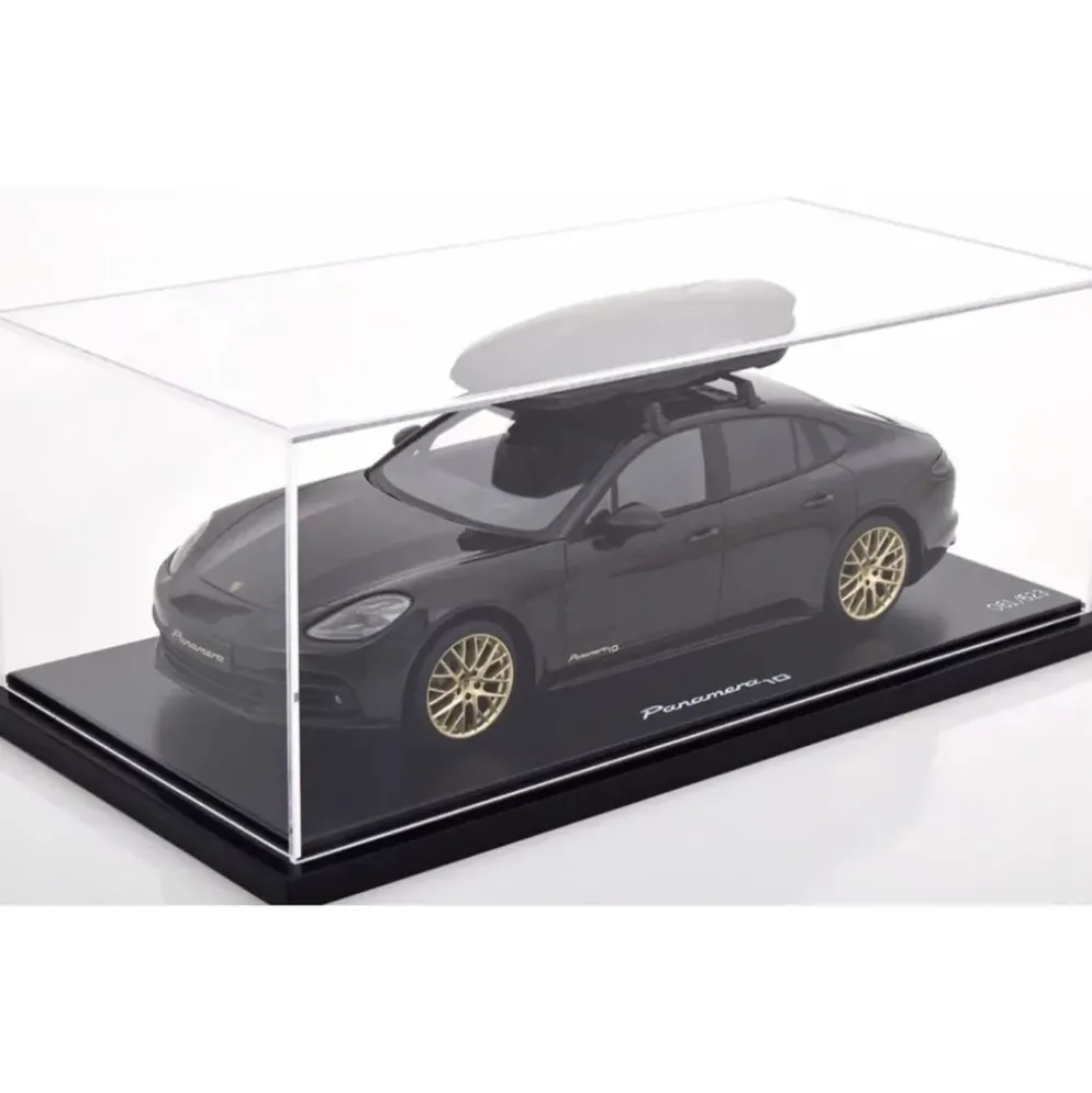 Porsche Panamera - Svart - 2019 - Spark - 1:18