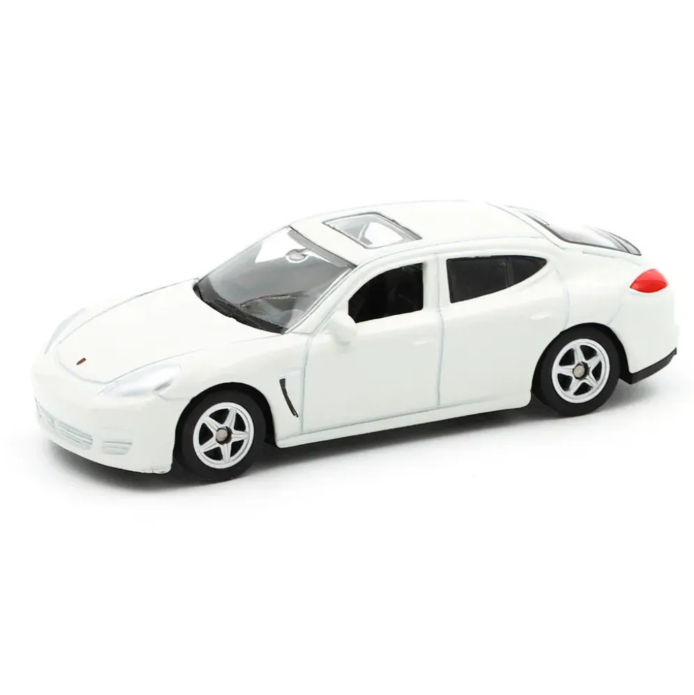 Porsche Panamera S - Vit - Welly - 7 cm
