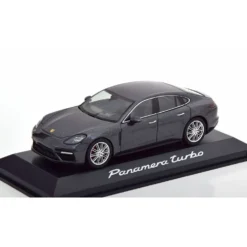 Porsche Panamera Turbo Facelift - 2016 - Grå - Herpa - 1:43