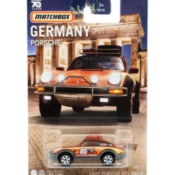 1985 Porsche 911 Rally - Brons - Germany 3/12 - Matchbox