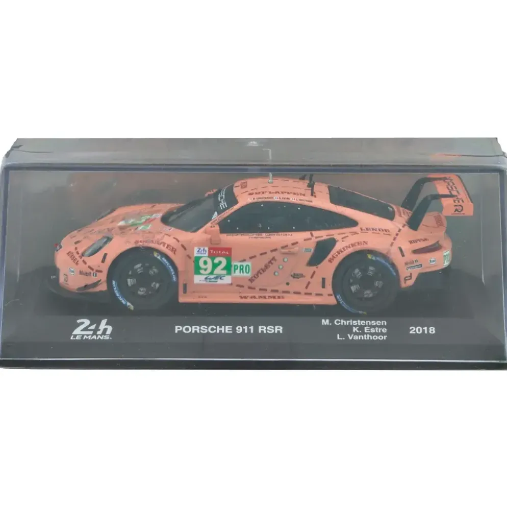 Porsche 911 (991) RSR - 24h Le Mans 2018 - Altaya - 1:43