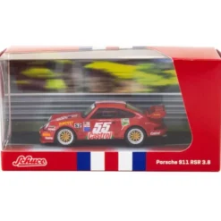 Porsche 911 RSR 3.8 - Röd - Castrol - Tarmac Works x Schuco - 1:64