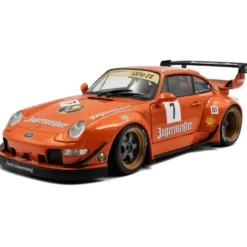 Porsche 911 (993) - RWB bodykit och Jägermeister Livery - Solido - 1:18
