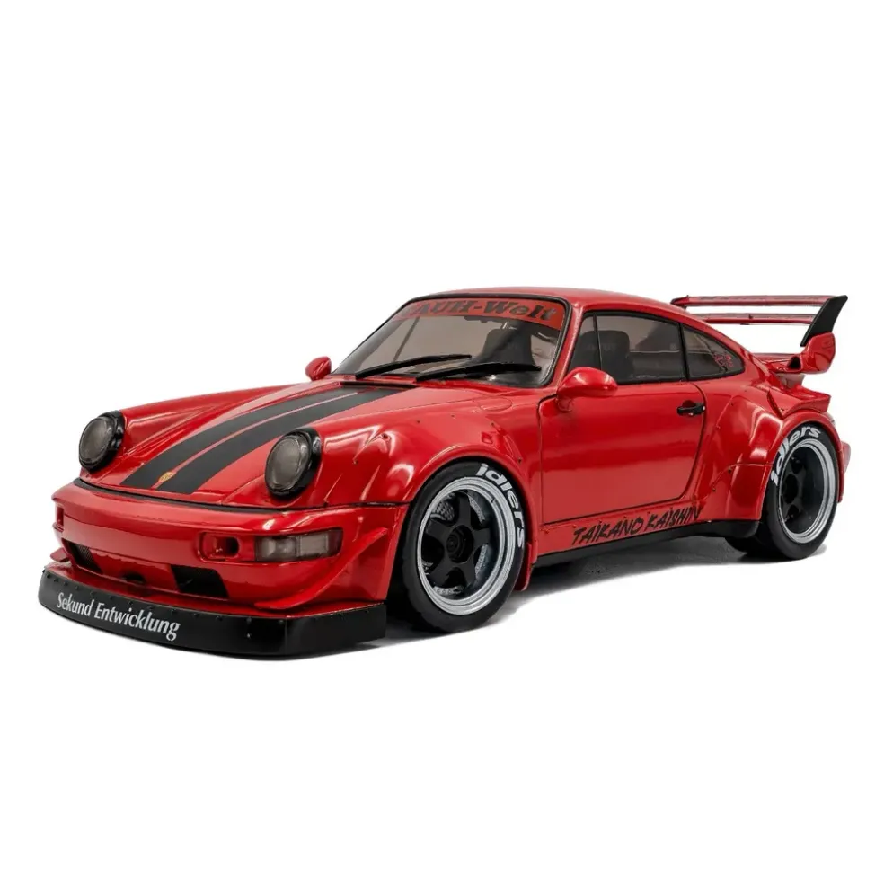 Porsche 911 (964) - RWB Bodykit Taikano Kaishin - 2024 - Röd - Solido - 1:18