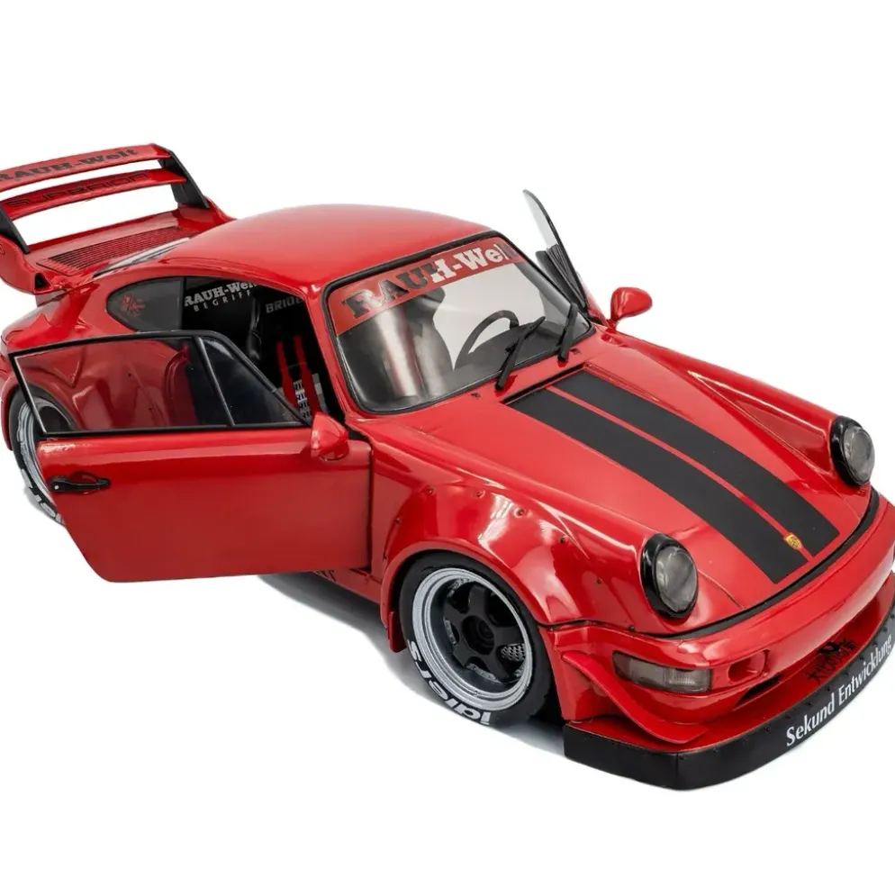 Porsche 911 (964) - RWB Bodykit Taikano Kaishin - 2024 - Röd - Solido - 1:18