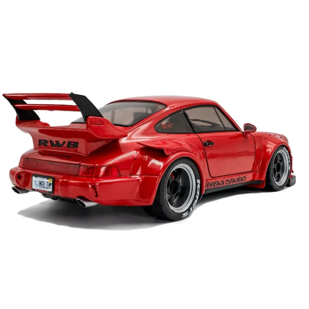 Porsche 911 (964) - RWB Bodykit Taikano Kaishin - 2024 - Röd - Solido - 1:18