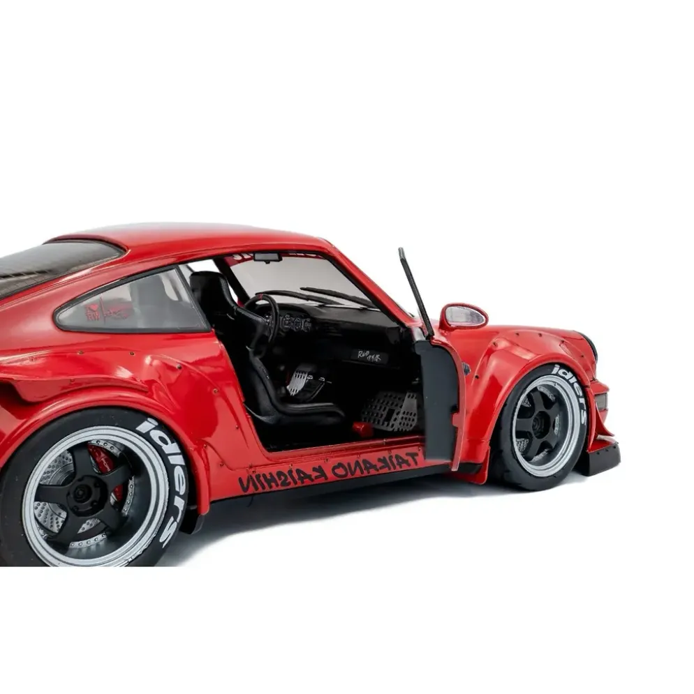 Porsche 911 (964) - RWB Bodykit Taikano Kaishin - 2024 - Röd - Solido - 1:18