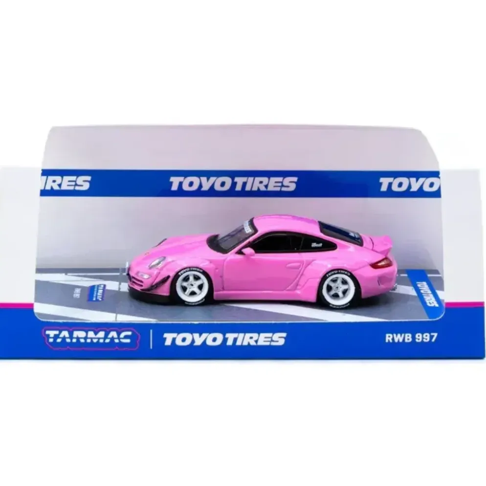 Porsche RWB 997 - Rosa - Toyo Tires - Tarmac - 1:64