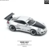 Porsche 997 RWB - Silver - Pop Race - 1:64