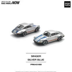 Porsche Singer 911 (964) - Silver - 188 - Pop Race
