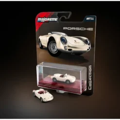 1955 Porsche 550 Spyder - Vit - Collection Series - Majorette - 1:64