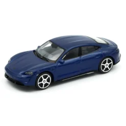 Porsche Taycan Turbo S - 2019 - Blå - Bburago - 11 cm