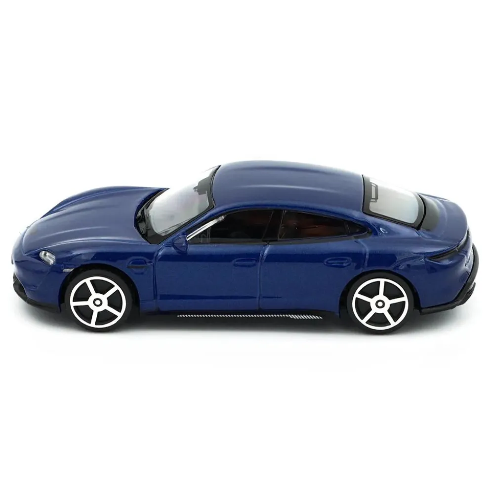 Porsche Taycan Turbo S - 2019 - Blå - Bburago - 11 cm