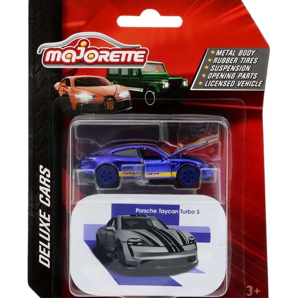 Porsche Taycan Turbo S - Lila - Deluxe Cars - Majorette