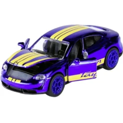 Porsche Taycan Turbo S - Lila - Deluxe Cars - Majorette