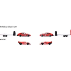 Porsche Taycan Turbo S + 917 - Porsche Edition - Majorette