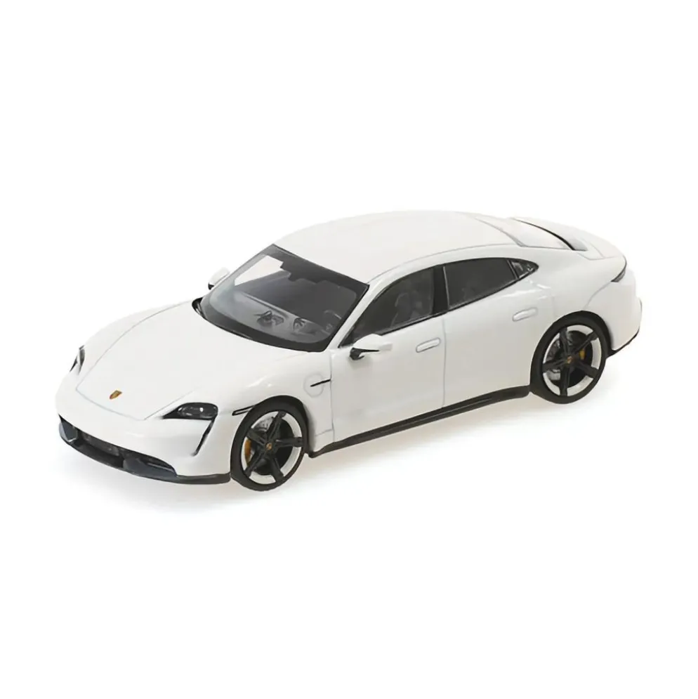Porsche Taycan Turbo S - 2020 - Vit - Minichamps - 1:43
